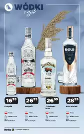 Netto gazetka | Alkohole Strona 6: Wódka czysta Bols Marine €28,99, Wódka czysta Krupnik €16,99