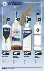 Netto gazetka | Alkohole Strona 8: Wódka czysta Soplica Szlachetna €61,99, Wódka czysta Adam Mickiewicz €67,99