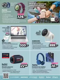 Red Zac Flugblatt Seite 14: HAMA Schnell-Ladegerät €39,99, Samsung AI Smart Projektor €999,00