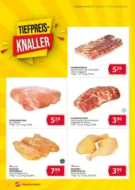 Transgourmet Flugblatt woche 45 Seite 2: Economy Hühnerfilet €7,99, Schwein Schopf €3,99