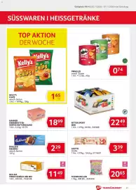 Transgourmet Flugblatt woche 45 Seite 21: Ritter Sport Mini €22,49, Kelly's Chips €1,65