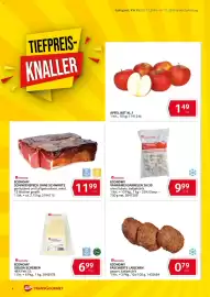 Transgourmet Flugblatt woche 45 Seite 4: Economy Vannamei Garnelen 26/30 €9,99, Economy Faschierte Laibchen €0,79