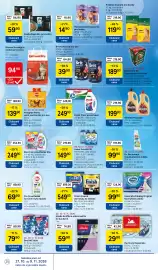 Tesco leták týden 44 Strana 28: Finish kapsle do myčky na nádobí €549,00, Brit konzerva pro psy €39,90