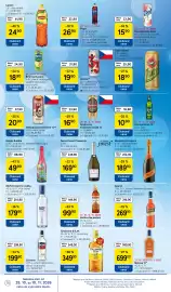 Tesco leták | Supermarket Strana 14: Tullamore D.E.W. €349,90, Cinzano ostatní alkoholický nápoj více druhů €199,90