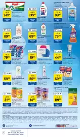 Tesco leták | Supermarket Strana 8: Dur prostředek na ruční mytí nádobí €69,90, Cillit Bang čistící sprej €79,90
