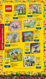 Tesco leták Strana 14: Lego creator 3-in-1 hravá kočka €449,00, Lego creator 3-in-1 31376 roztomilý křeček s květinou €199,00
