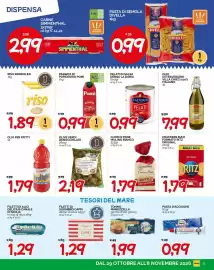 Volantino Hardis Pagina 11: Olive verdi denocciolate Olisarda €2,19, Passata di pomodoro Pomi €0,99