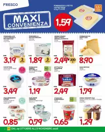 Volantino Hardis Pagina 2: Sottilette classiche €2,49, Caciottina senza lattosio €3,49
