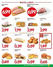Volantino Hardis Pagina 5: Pizzetta sfoglia bar al pezzo €0,59, Polpettine Aia con Carote e Spinaci €2,99