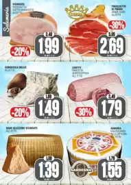 Volantino Vicino a te supermercati Pagina 11: Lusetti Pancetta Supercoppata all'etto €1,79, Goronzola dolce all'etto €1,49