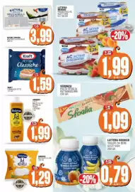 Volantino Vicino a te supermercati Pagina 15: Arborea Ad Mozzarella €1,29, Latteria Merano AC Active €1,99