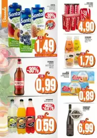 Volantino Vicino a te supermercati Pagina 20: Jolly Colombani The Limone €0,89, Coca Cola Classica Zero €4,90