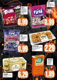 Volantino Vicino a te supermercati Pagina 7: Fini Boom Chicle Caramelle Vampire €0,99, Trolli Dracula €0,99