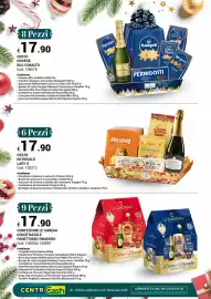 Volantino Centro Cash Pagina 18: Cesto Re Regalo Lady D €17,90, Confezione Le Cadeau Dolce Natale Panettone/Pandoro €17,90