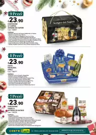 Volantino Centro Cash Pagina 24: Cesto Regalidea Opale €23,90, Confezione casella affresco di natale €23,90
