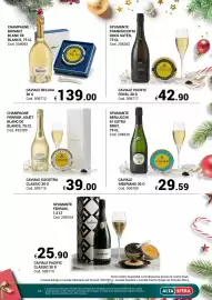 Volantino Centro Cash Pagina 67: Champagne Perrier Jouët Blanc de Blancs €39,00, Spumante Franciacorta DOCG Satèn €42,90