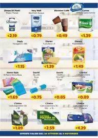 Volantino Le Bolle di Giù Giù Pagina 4: Home Style 8 Panni Microfibra €1,69, L'Unico catturapolvere €0,89