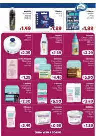Volantino Le Bolle di Giù Giù Pagina 7: Set Cotone Make-up €0,99, Gillette Blue II €1,89