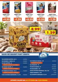 Volantino Le Bolle di Giù Giù Pagina 8: Miglior Gatto Sterilized Crocchette €1,29, Miglior Gatto Crocchetta €0,89