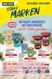 METRO Prospekt woche 45 Seite 1: Dr. Oetker Löffelglück Grütze €1,86