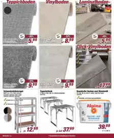 Poco Prospekt woche 44 Seite 14: Vinylboden €8,99, Tapeziertisch €37,99