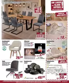Poco Prospekt woche 44 Seite 7: Kombiservice Steingut €49,99, Gläserset €3,99
