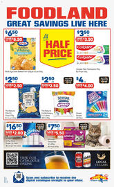 Foodland catalogue week 44 Page 40: Zooper Dooper Cosmic €4,00, Colgate Total Toothpaste €3,50