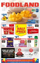 Foodland catalogue week 44 Page 1: Coca-Cola zero sugar €11,50, Glen 20 All In One Disinfectant Spray €5,50