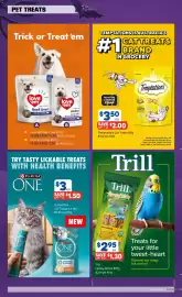 Foodland catalogue week 44 Page 32: Love 'em Beef Liver €9,80, Trill Honey Sticks €2,95
