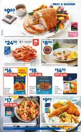 Foodland catalogue week 44 Page 7: Blue Wave Prawn Ring €42,50, Global Crumbed Prawn Cutlet €14,90