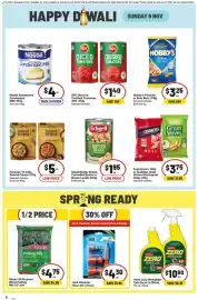 IGA catalogue week 44 Page 12: Edgell Butter Beans, Cannellini Beans or Brown Lentils €1,95