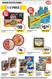 IGA catalogue week 44 Page 13: Schweppes Mixers Selected Varieties €5,50, Mersey Valley Cheddar Cheese €7,50