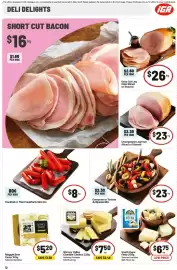 IGA catalogue week 44 Page 18: European or Tuscan Antipasto Mix €23,00, Mersey Valley Cheddar Cheese €7,50