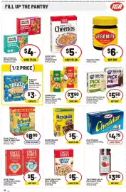 IGA catalogue week 44 Page 24: Snack HQ Pick Me Up Protein Bars €5,50, Nestlé Nesquik Cereal €5,00