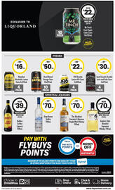 Liquorland catalogue week 44 Page 2: Kahlua Coffee Liqueur €39,00, The Glenlivet Founder's Reserve Single Malt Whisky €70,00