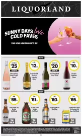 Liquorland catalogue week 44 Page 1: Champteloup Rose d'Anjou €25,00, Asahi Super Dry Bottles €65,00
