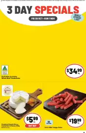 Ritchies catalogue week 44 Page 15: President Double Brie or Camembert Cheese €5,99, Hot or Mild Twiggy Sticks €19,99