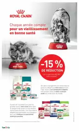 Catalogue Tom&Co page 8: ROYAL CANINⓇ Chaque année compte pour un vieillissement en bonne santé ROYAL CANIN -15% DE