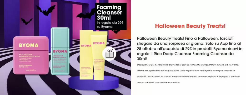 Sephora (valido fino al 28-10)