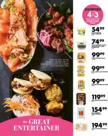 Woolworths catalogue Page 7: EFFORTLESS OLIVE TAPENADE SOUTH AFRICAN FETA & BASIL LAYERED DIP €74,99