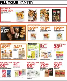 Woolworths catalogue Page 8: Rice Cakes €34,99, Cashews €49,99