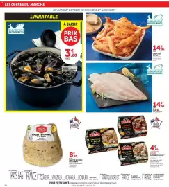 Catalogue Hyper U | Foire à la bière page 14: Crevettes cuites €14,95, Palette - de porc a la diable €8,90