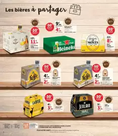 Catalogue Hyper U | Foire à la bière page 8: Leffe - biere blonde €4,94, Heineken - bière blonde 5 €9,09
