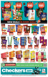 Checkers catalogue Page 2: Bakers Good Morning Breakfast Biscuits €110,00, Bakers Gossips Wafer Biscuits €80,00