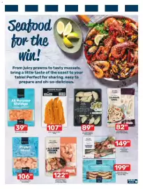 Pick n Pay catalogue week 44 Page 6: PnP Fishmonger's Pink Prawn Tail Cut and Deveined €122,99