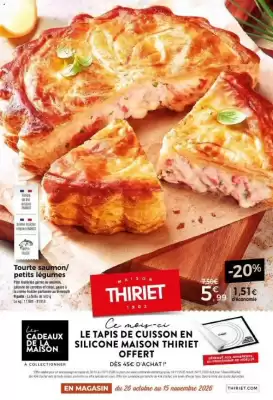 Thiriet (valable jusqu'au 15-11)