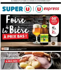 Catalogue U Express | Foire à la bière page 1