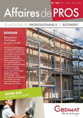 Gedimat (valable jusqu'au 31-12)
