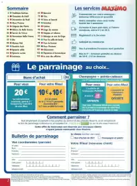 Catalogue Maximo page 2: Sommaire 4 ● Traditions festives 6 8 Chocolats de Noël Décoration de Noël 10 ● Maxi Promos 14