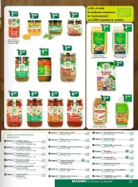Catalogue Maximo page 33: Bio Topiatelles €1,99, Jardin Bio Coquillettes €2,89
